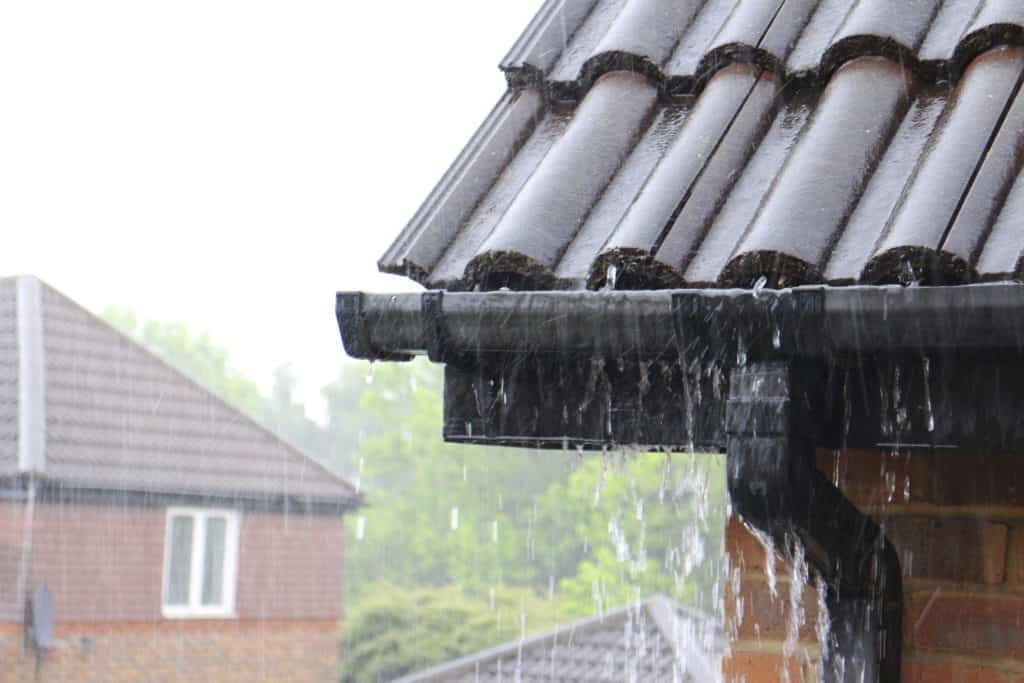 protecting home from water damage with gutters
